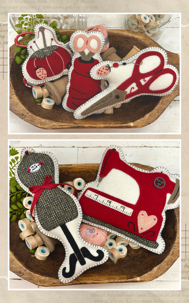 Vintage Sewing Bowl Fillers