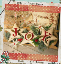 Load image into Gallery viewer, Trio of Joy Stars Pattern
