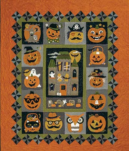 Haunting Halloween Pumpkin Quilt Pattern<BR>Bundle & Save