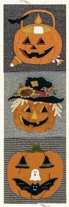 Haunting Halloween Pumpkin Quilt Pattern<BR>Bundle & Save