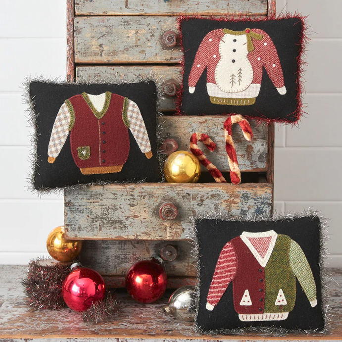 Ugly Sweater Pillows