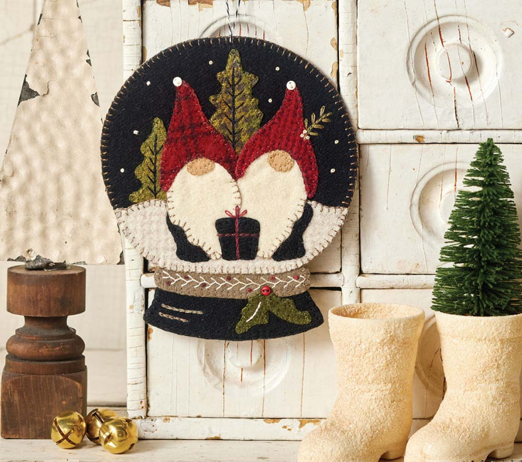 Gnome Snow Globe Ornament