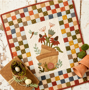 Potted Plants Wall Hanging or Table Mat