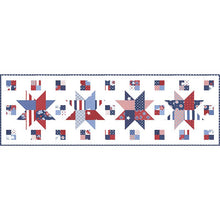 Load image into Gallery viewer, Woven Star Table Runner
