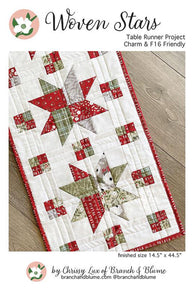 Woven Star Table Runner