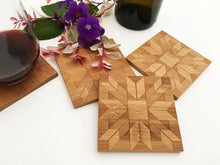 Load image into Gallery viewer, Coasters - Ruby Roads Coaster 4pc Set
