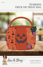 Load image into Gallery viewer, Pumpkin Trick or Treat Bag
