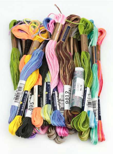 Girls' Getaway  Floss Kit & some select patterns