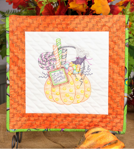 Trick & Treats Pumpkin Pattern