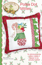 Load image into Gallery viewer, Polka Dot Mitten &lt;BR&gt; Floss Kit and or Pattern
