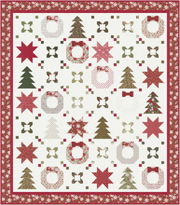 Holiday Connections Flannel Quilt Kit & Pattern