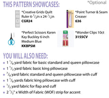 Load image into Gallery viewer, Hotel Pillowcase Pattern
