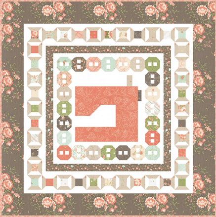 In Stitches Mini Quilt