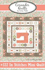 In Stitches Mini Quilt