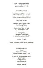 Load image into Gallery viewer, Stars &amp; Stripes Pattern
