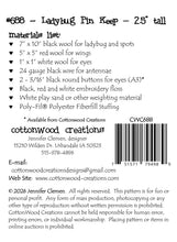 Load image into Gallery viewer, Ladybug Pinkeep Kit &amp; Pattern

