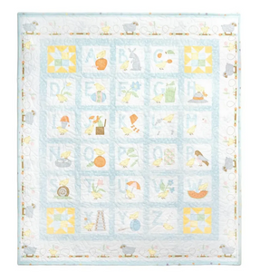 Little Chick-A-Dee Flannel Panel Kit<BR>Choose From Aqua or Pink<BR>Design by Bonnie Sullivan