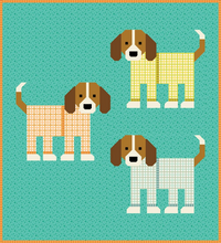 Load image into Gallery viewer, Pups in Pajamas Pattern
