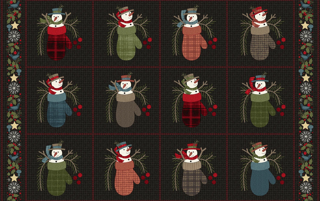 Holly Jolly Flannel MASF10891-J<BR>Designed by Bonnie Sullivan