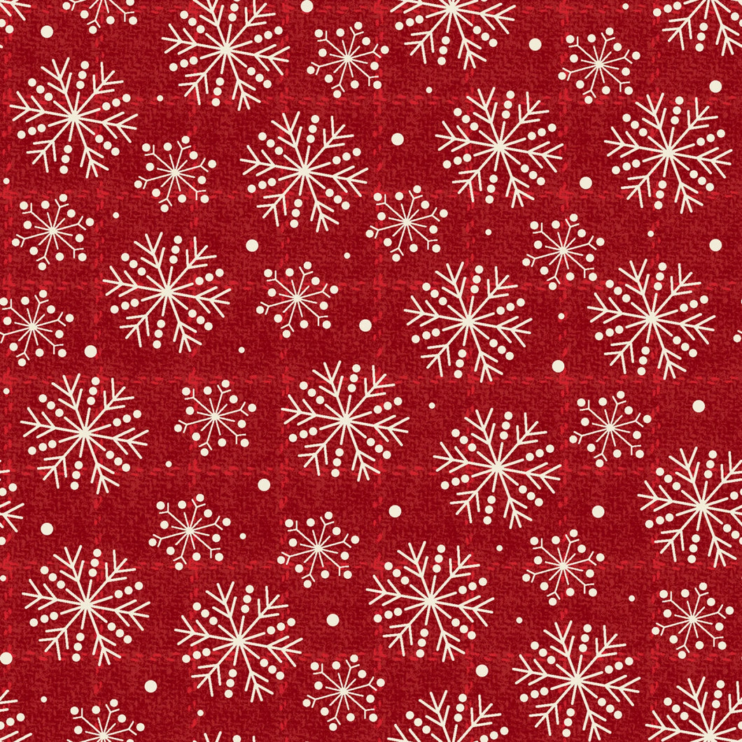 Holly Jolly Flannel F10895M-R<BR>Designed by Bonnie Sullivan