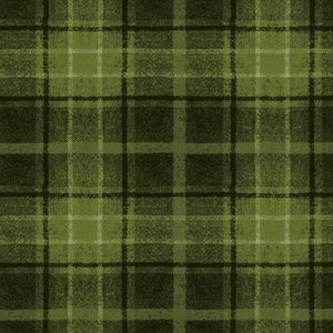 Holly Jolly Flannel F10896M-G<BR>Designed by Bonnie Sullivan