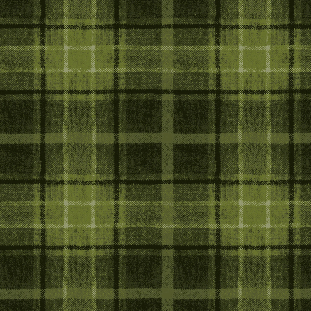 Holly Jolly Flannel F10896M-G<BR>Designed by Bonnie Sullivan