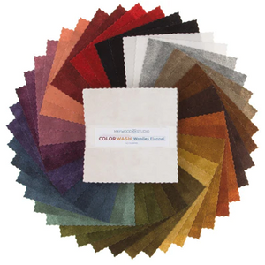 Colorwash Flannels 10" Squares<BR>Bonnie Sullivan