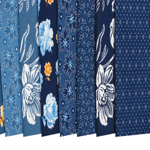 Denim & Daisies Fat Quarter Bundle - Fig Tree Quilts