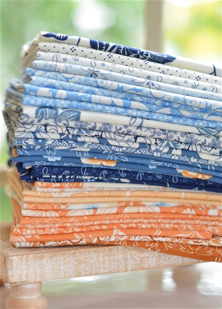 Denim & Daisies Fat Quarter Bundle - Fig Tree Quilts