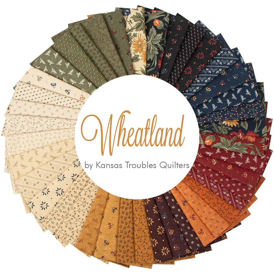 Wheatland Fat Quarter Bundle<BR>Kansas Troubles Quilters