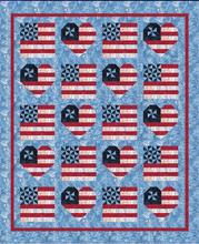 Load image into Gallery viewer, Farmer's Red, White &amp; Love Pattern
