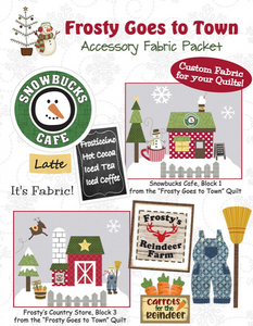 Frosty Goes to Town Patterns<BR>Bundle & Save