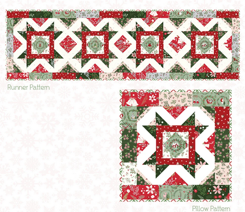 A Little Christmas Runner & Pillow Pattern
