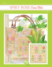 Load image into Gallery viewer, Spikey Rose Cross Stitch Pattern
