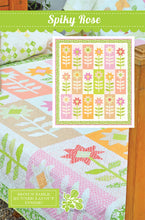 Load image into Gallery viewer, Spikey Rose Quilt Pattern
