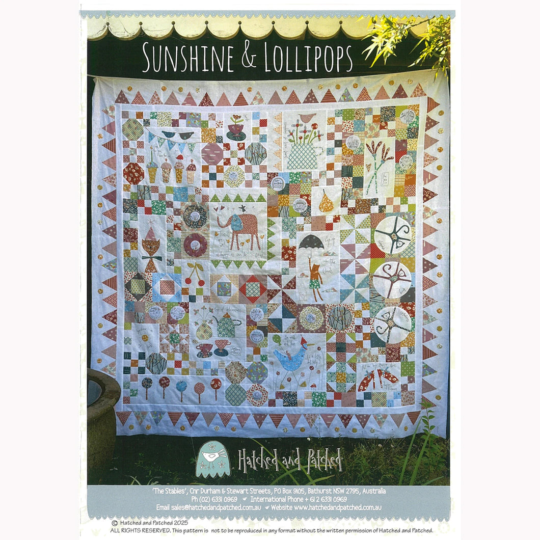 Sunshine & Lollipops<BR>Hatched & Patched