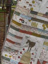Load image into Gallery viewer, The Goat, The Goose &amp; A Cow called Bruce Quilt Kit
