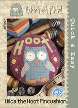 Load image into Gallery viewer, Hllda the Hoot Pincushion
