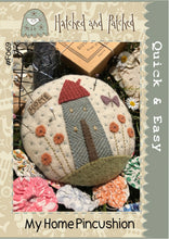Load image into Gallery viewer, My Home Pincushion Pattern<BR>Hatched &amp; Patched
