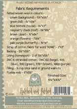 Load image into Gallery viewer, My Home Pincushion Pattern<BR>Hatched &amp; Patched

