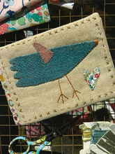 Load image into Gallery viewer, Little Bird Needlebook&lt;BR&gt; Kit and Pattern&lt;br&gt;By Hatched &amp; Patched
