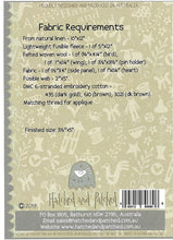 Load image into Gallery viewer, Little Bird Needlebook&lt;BR&gt; Kit and Pattern&lt;br&gt;By Hatched &amp; Patched
