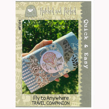 Load image into Gallery viewer, Fly T o Anywhere Travel Companion&lt;BR&gt;Hatched &amp; Patched
