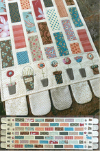 Load image into Gallery viewer, Garden Path Tablerunner&lt;BR&gt;Hatched &amp; Patched

