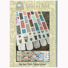 Load image into Gallery viewer, Garden Path Tablerunner&lt;BR&gt;Hatched &amp; Patched
