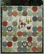 Load image into Gallery viewer, Merry Christmas Wallhanging Kit &amp; Pattern <BR>Hatched &amp; Patched
