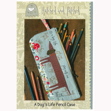 Load image into Gallery viewer, A Dogs Life - Pencil Case &lt;BR&gt;Hatched &amp; Patched
