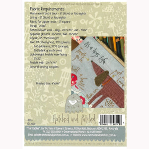 A Dogs Life - Pencil Case <BR>Hatched & Patched