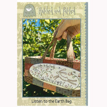 Load image into Gallery viewer, Listen To The Earth Bag &lt;BR&gt;Hatched &amp; Patched

