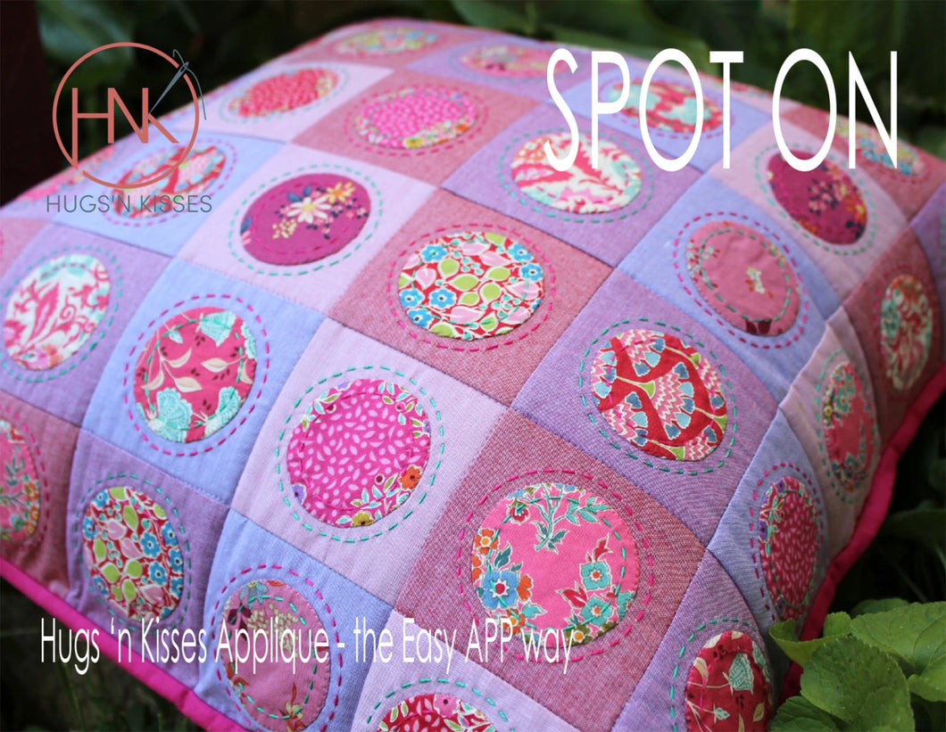 Spot On Postcard Pattern & Template